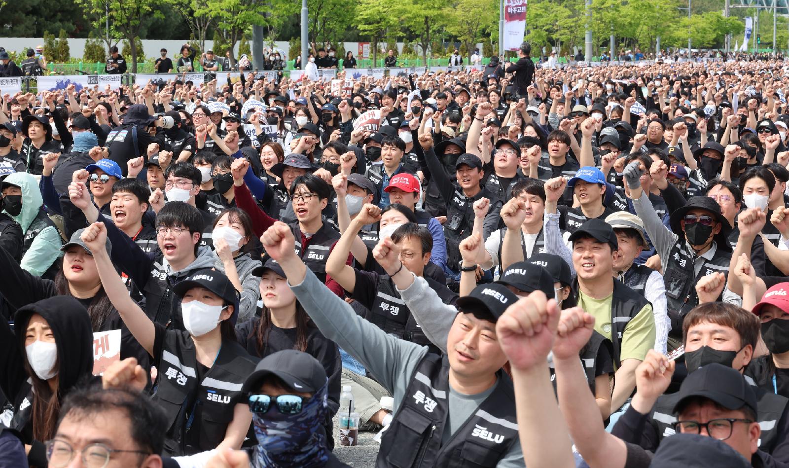 Samsung Electronics vor Generalstreik: Minister nennt Notvermittlung unvermeidlich