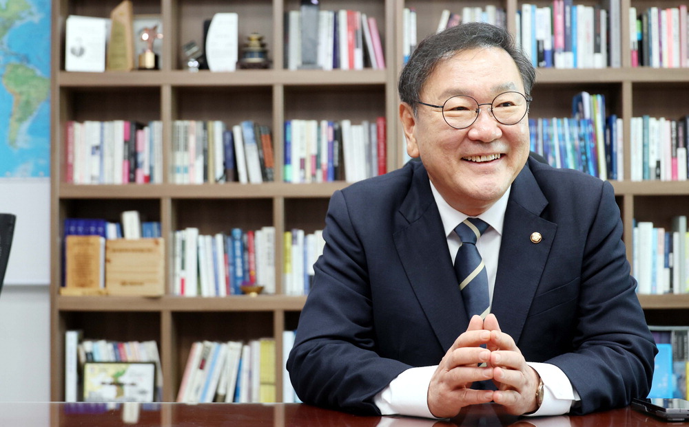 김태년, 국회의장 출마 선언…123개 국정과제 입법완수 강조
